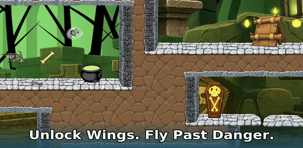 SkullFly: Dungeon Escape — gameplay screenshot